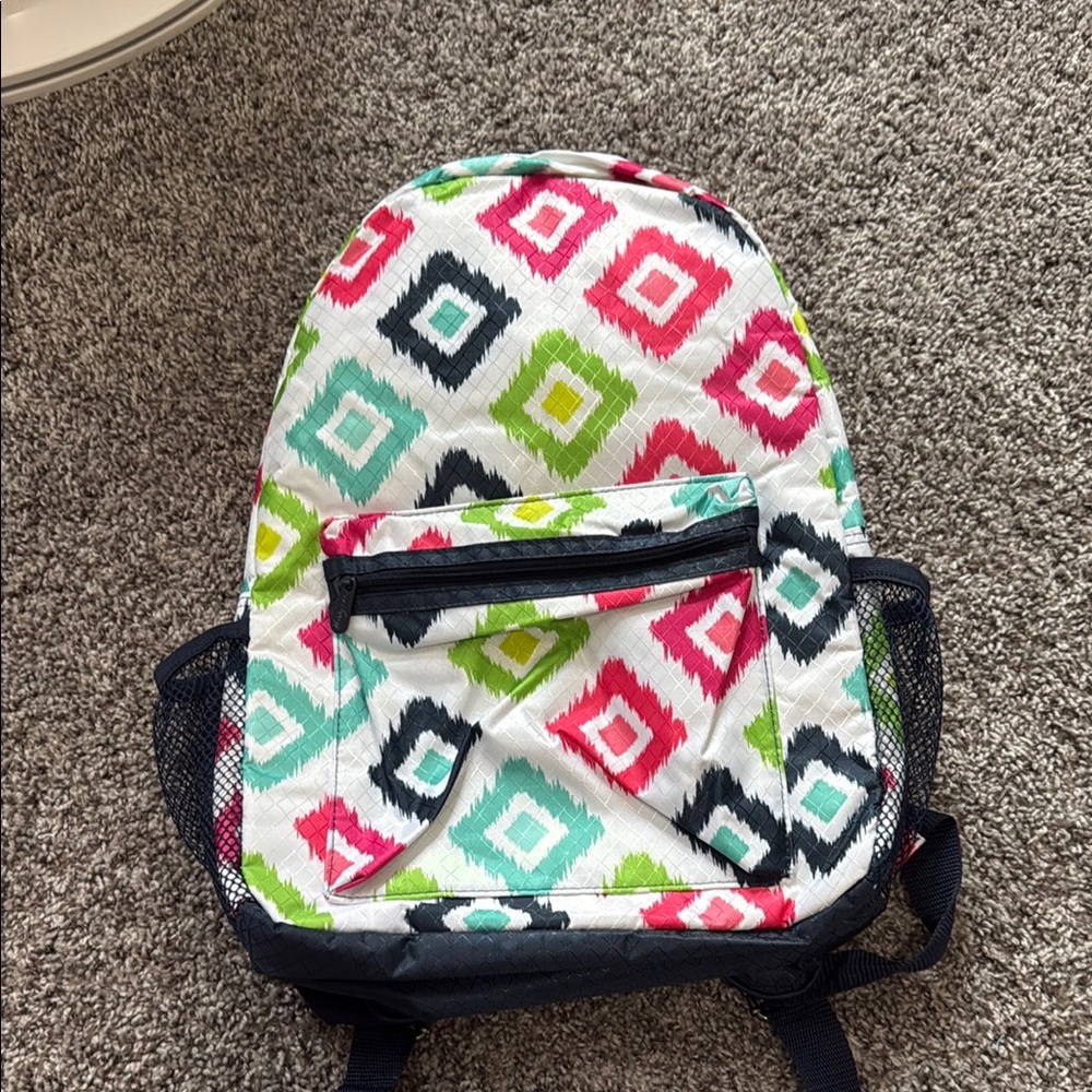 Colorful Geometric Kids Backpack